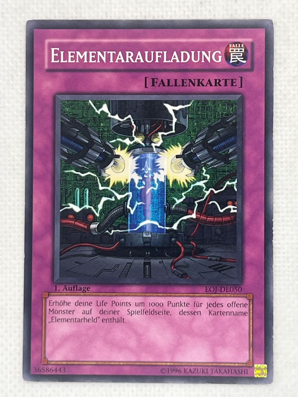 Yugioh Carte collezionabili: Yu-Gi-Oh! Elementaraufladung EOJ-DE050 Deutsch Common 1. Auf – Usato da Hinterkappelen venduto da Kim1992