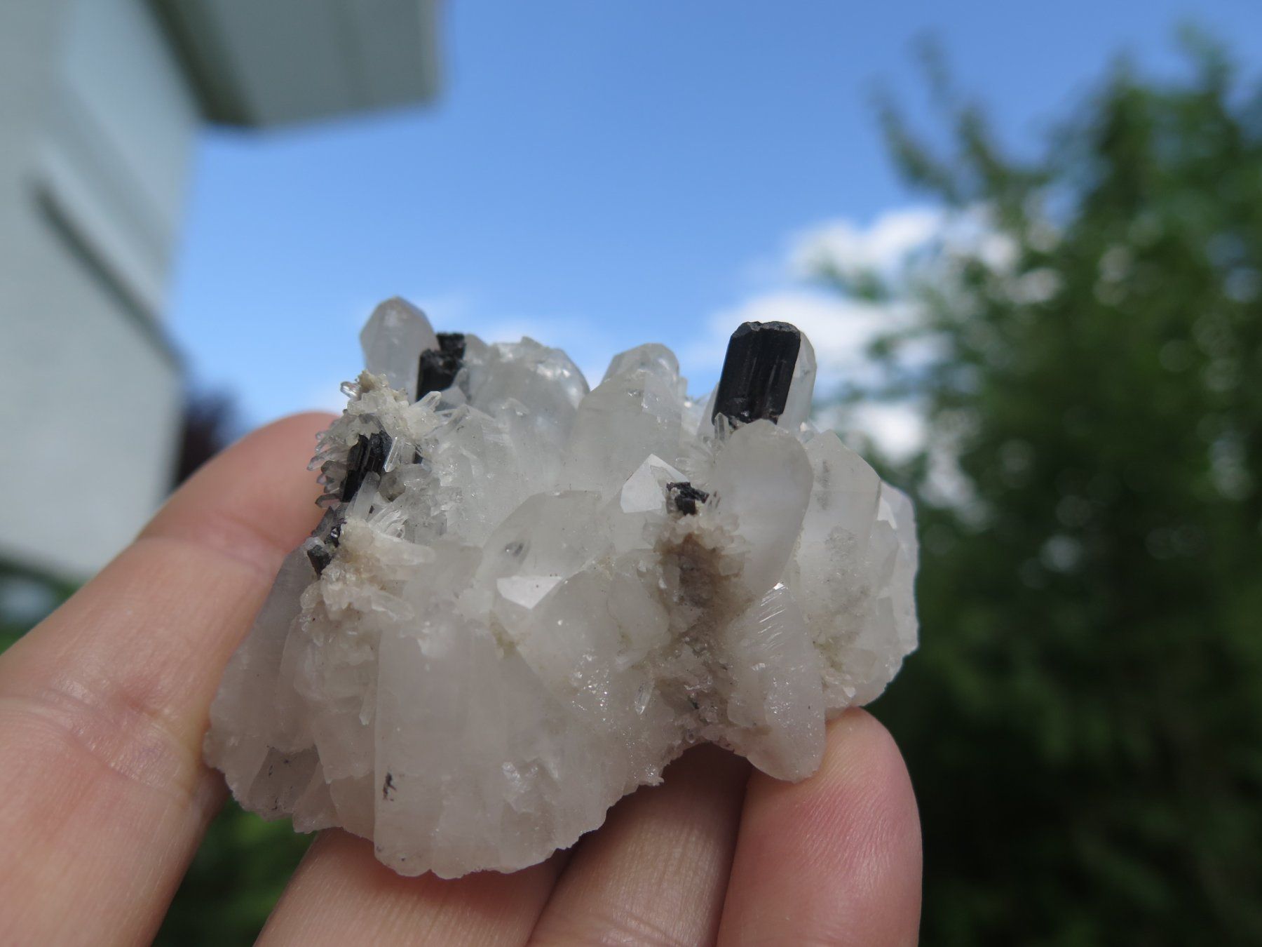 Mineralien & Heilsteine: Bergkristall mit Hübnerit – Gebraucht aus Schaffhausen von Yamakana51L8736OQ8 3