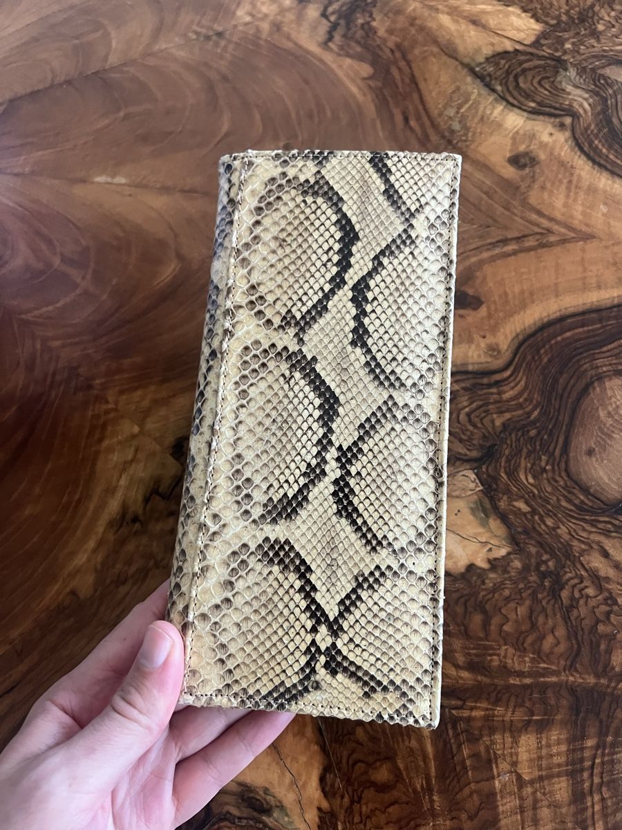 Taschen für Damen: Vintage Python Leather Evening Bag with Strap – Gebraucht aus Zürich von ralph__ 6