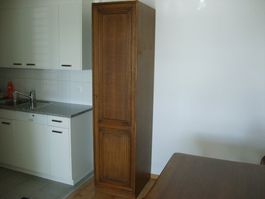 *** Eichenholz Schrank 208 x 50 x 60 cm ***