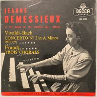 Vivaldi-Bach – Concerto Nr. 2 BWV 593 (LP,Jeanne Demessieux)