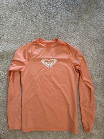 T-shirt à manches longues Roxy corail pour femme taille S