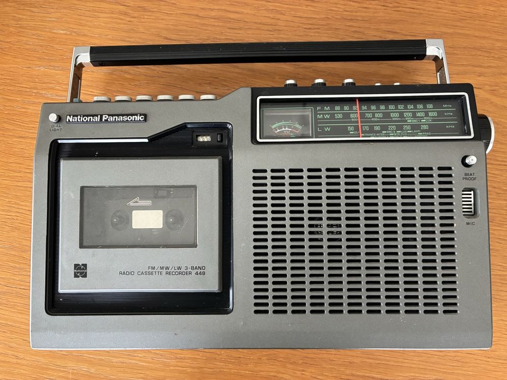 National Panasonic RQ-448FLSD - Retro Radio Recorder! (Gebraucht) in ...