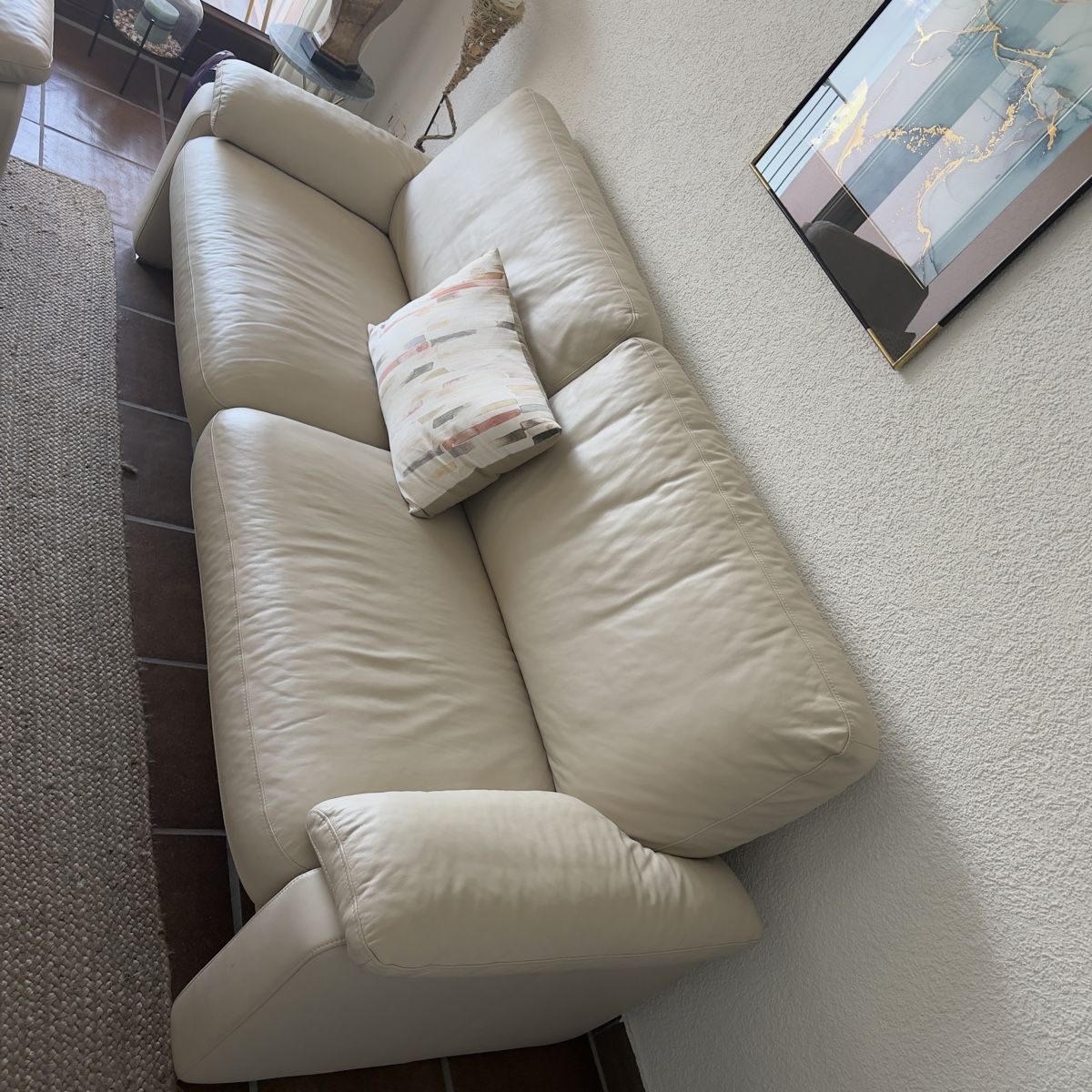 Sofas: Echtleder Sofa und 2 Sessel Pfister – Gebraucht aus Locarno von Faeby87 1