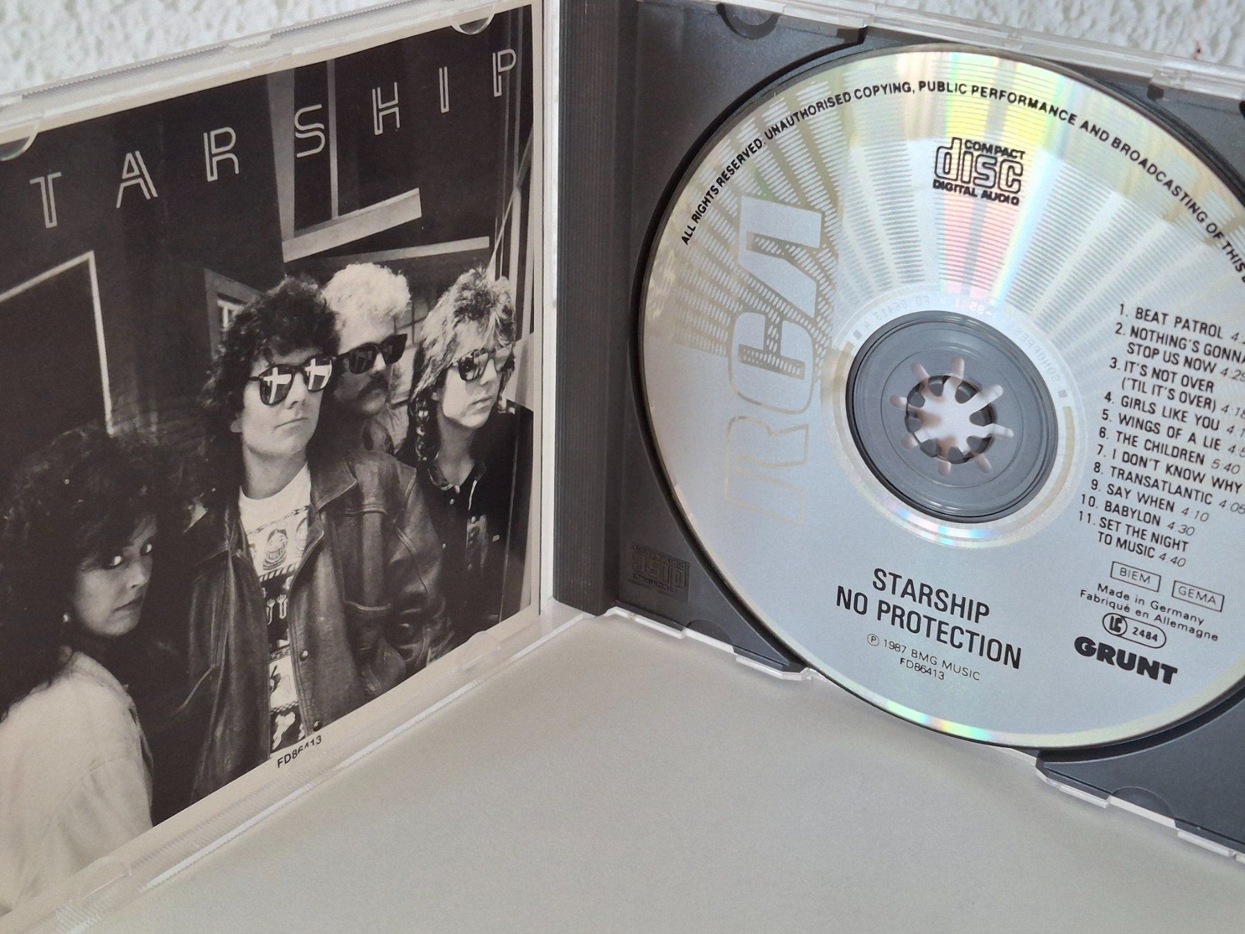CD: CD Starship -  No Protection – Usato da Aarberg venduto da Jackup1 2