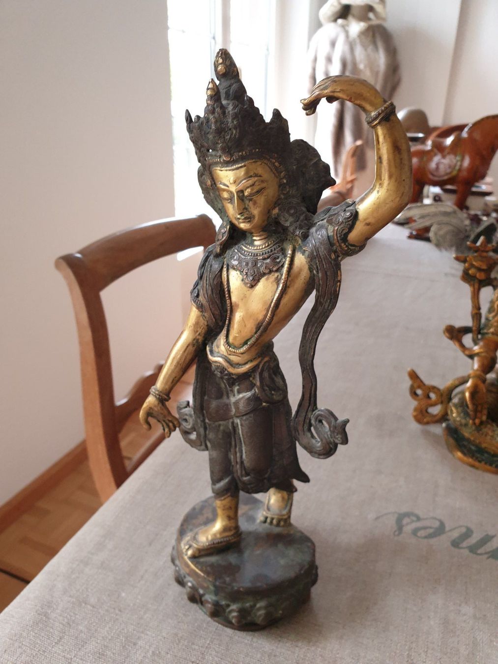 Skulpturen & Statuen: Buddha Figur Tara Tibet wunderschön Antik – Gebraucht aus Bottmingen von sandy_2 1
