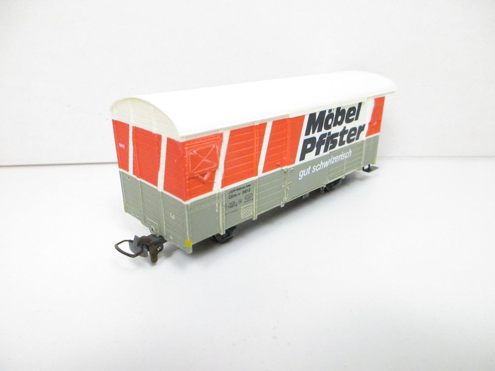 Bemo Modelleisenbahnen: Bemo H0m 2283 122 RhB Güterwagen MÖBEL PFISTER – Neu und originalverpackt aus Olten von Heinrich875 7