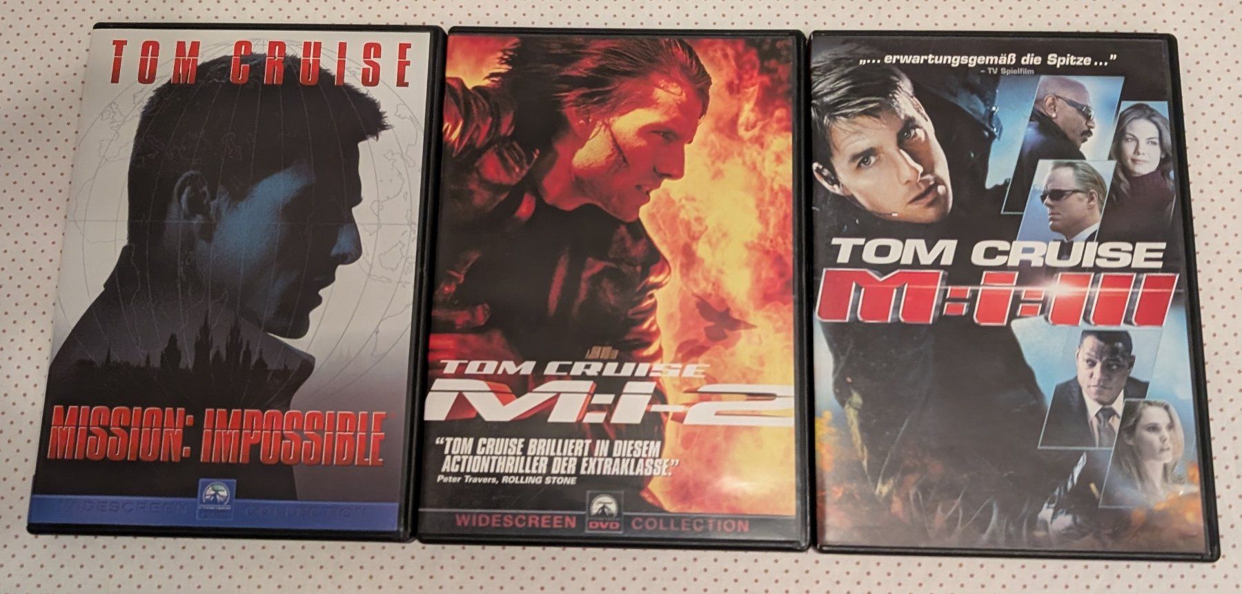 Tutti i DVDs: Mission: Impossible 1 + 2 + 3 (DVD Set 65) – Usato da Riehen venduto da fab_972b