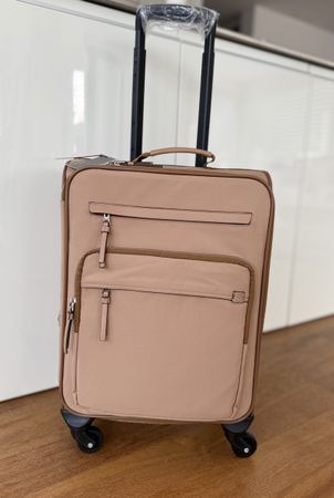 Kabinenkoffer mit Hülle, Parfois, beige, Neu