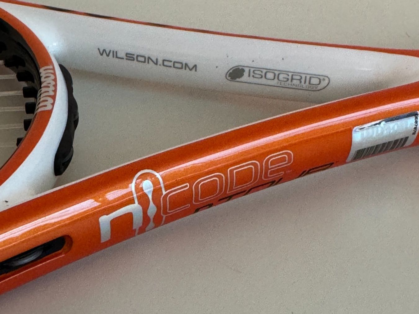Wilson Racchette: Tennisschläger Wilson nCode MidSize - 4 1/4 - neuwertig – Usato da Embrach venduto da Rondamaro 2