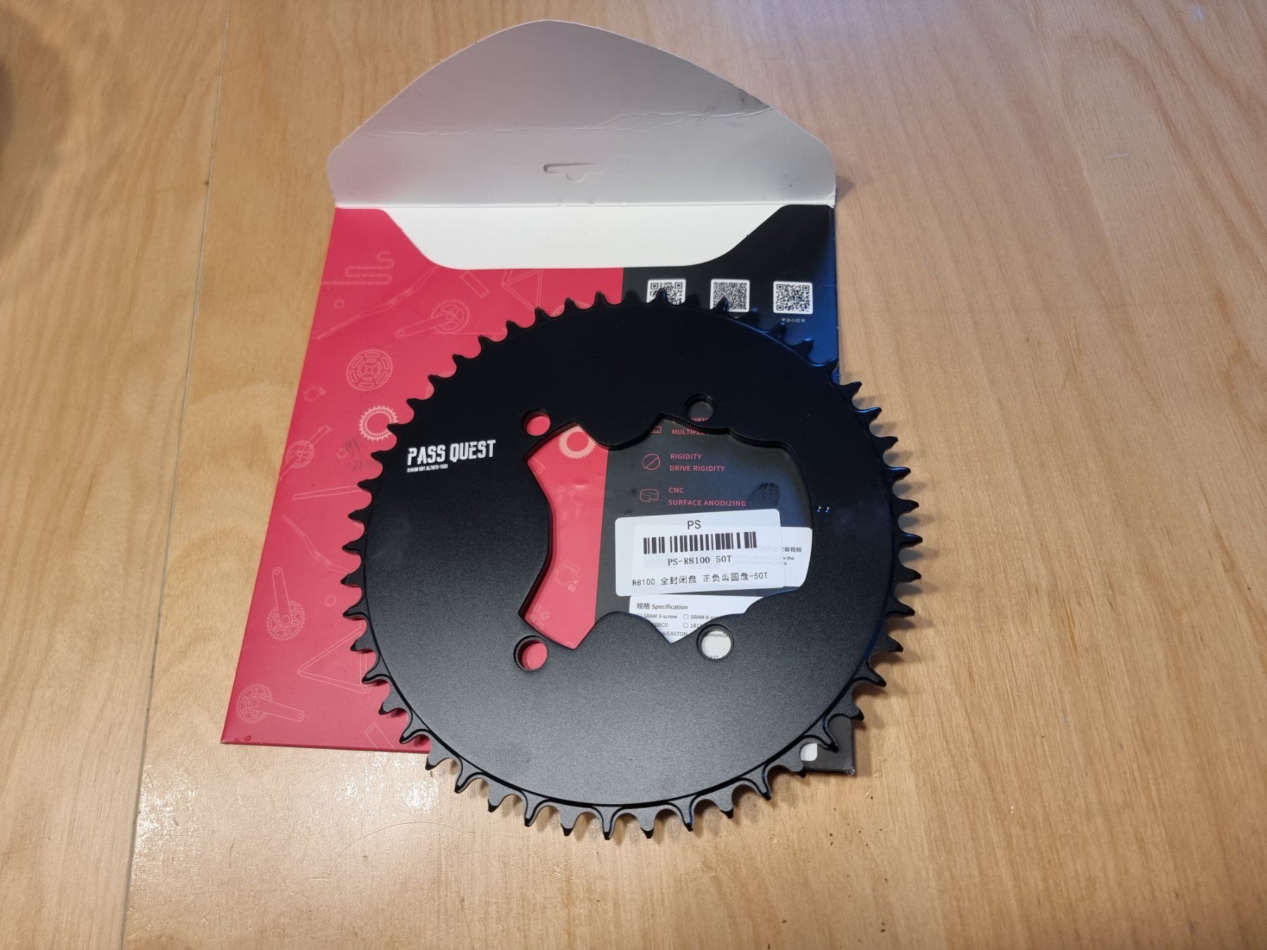 Pezzi di ricambio: 50T Aero Chainring for Shimano – Nuovo (secondo la descrizione) da Werdenberg venduto da mgal6250