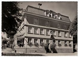 Schwarzenburg, Gasthof Bären, Bes. Frau B. Portner, um 1945