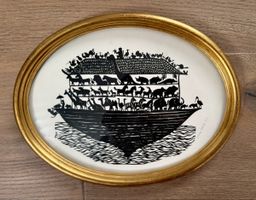 Scherenschnitt Susanne Schläpfer Arche Noah