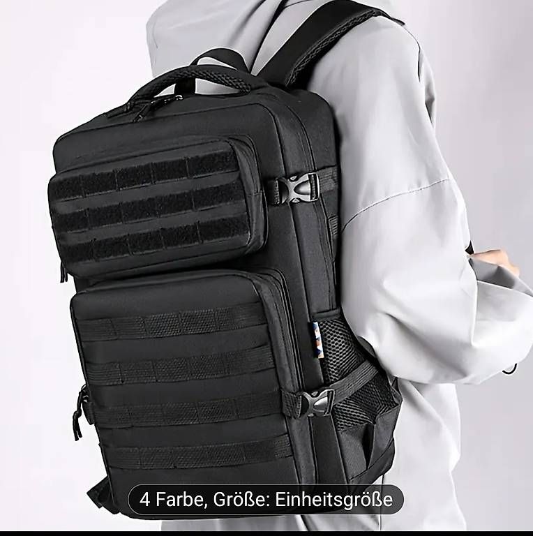 Zaini: Neuer Rucksack Schwarz – Nuovo e nell'imballaggio originale da Port venduto da sold54