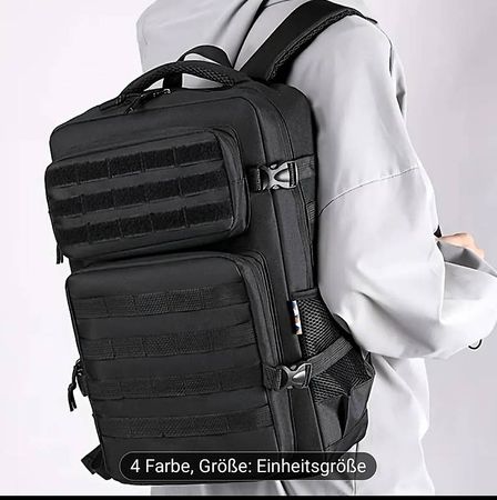 Neuer Rucksack Schwarz