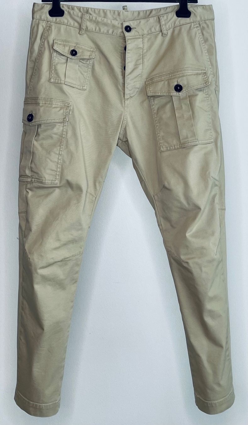 Dsquared2 Hosen: Dsquared2 Cargohose im Bikerstyle Baumwolle Herren Gr. 52 – Gebraucht aus Kreuzlingen von schmitho