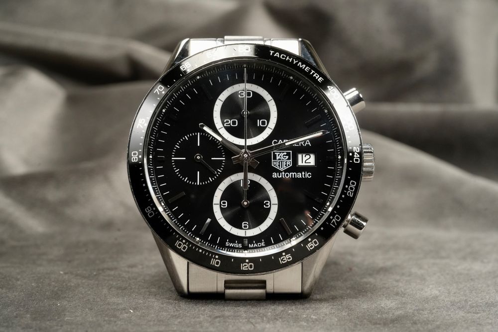 Tag Heuer - Carrera Ref. CV2010 Panda Dial Automatic Chrono 2
