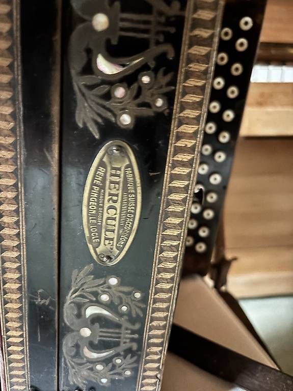 Musikinstrumente: Antike Handharmonika  – Defekt aus Zollikofen von luc_f5mb 3