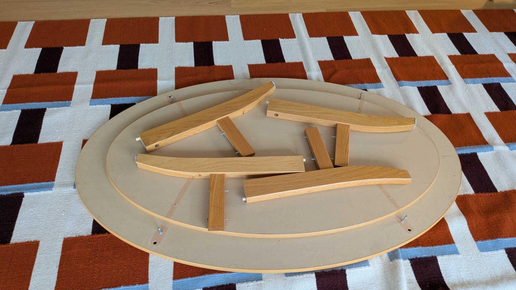 Tavoli: Couchtisch, oval, skandinavisch – Usato da Chur venduto da CarexS 3