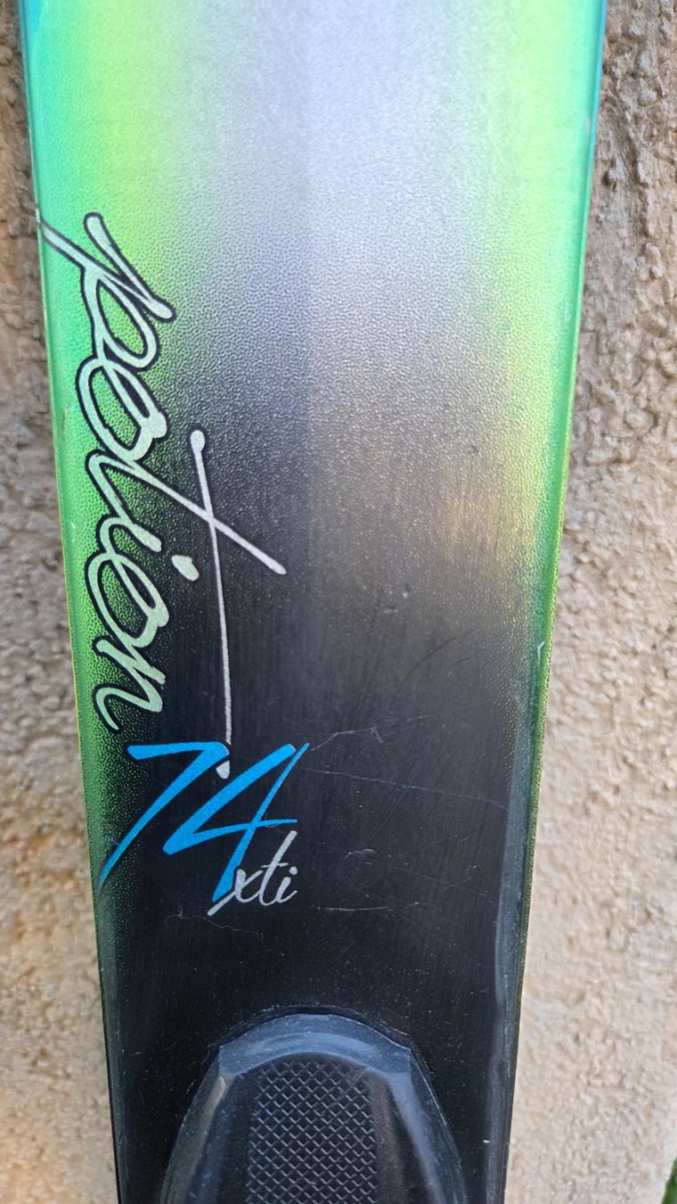 Sci: Ski Burton (Carving) mit Bindung und Stöcken – Usato da Au ZH venduto da AdrianE03 1