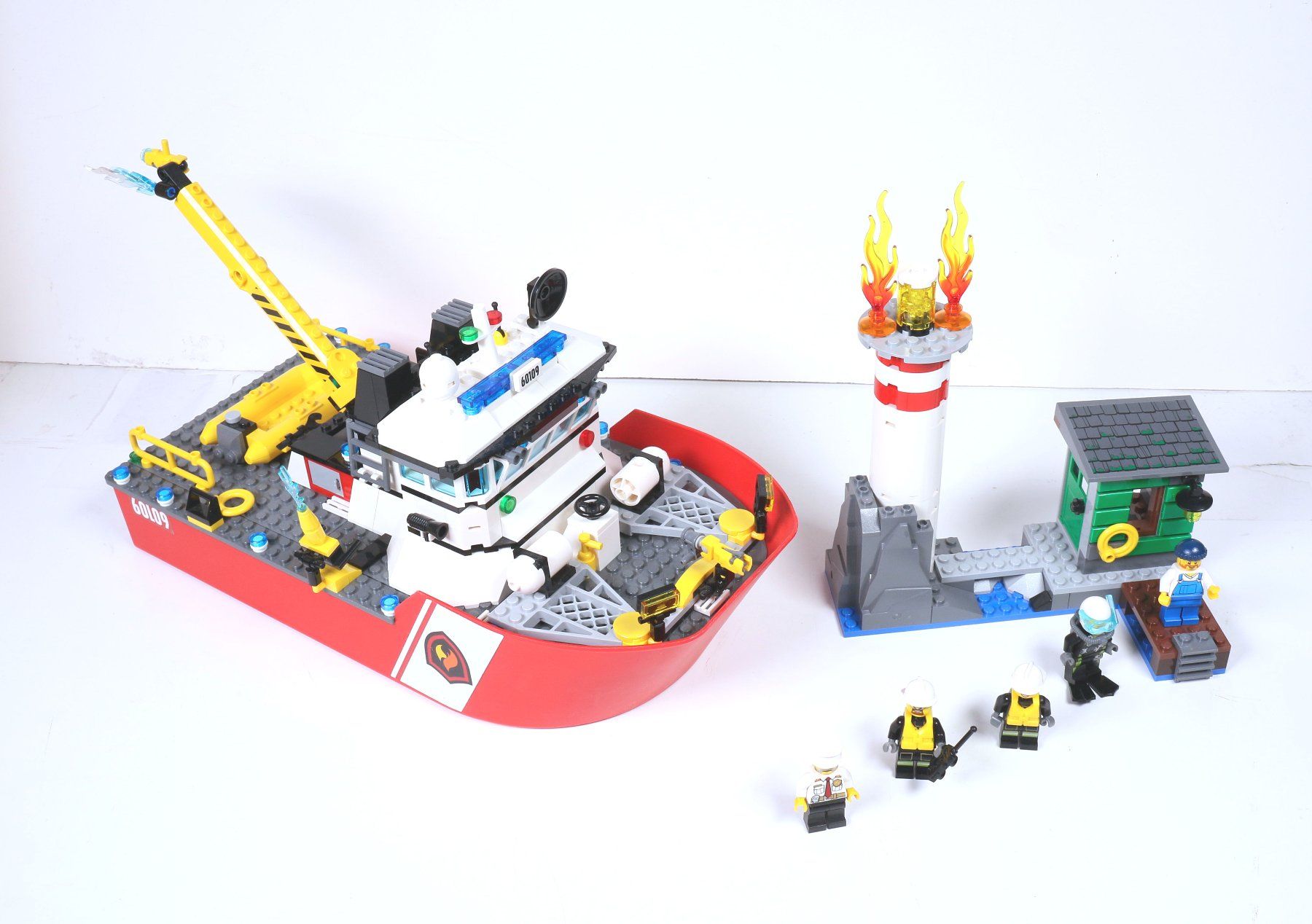 Lego Baukästen: LEGO® City 60109, Fire Boat – Gebraucht aus Hettlingen von Scholi99