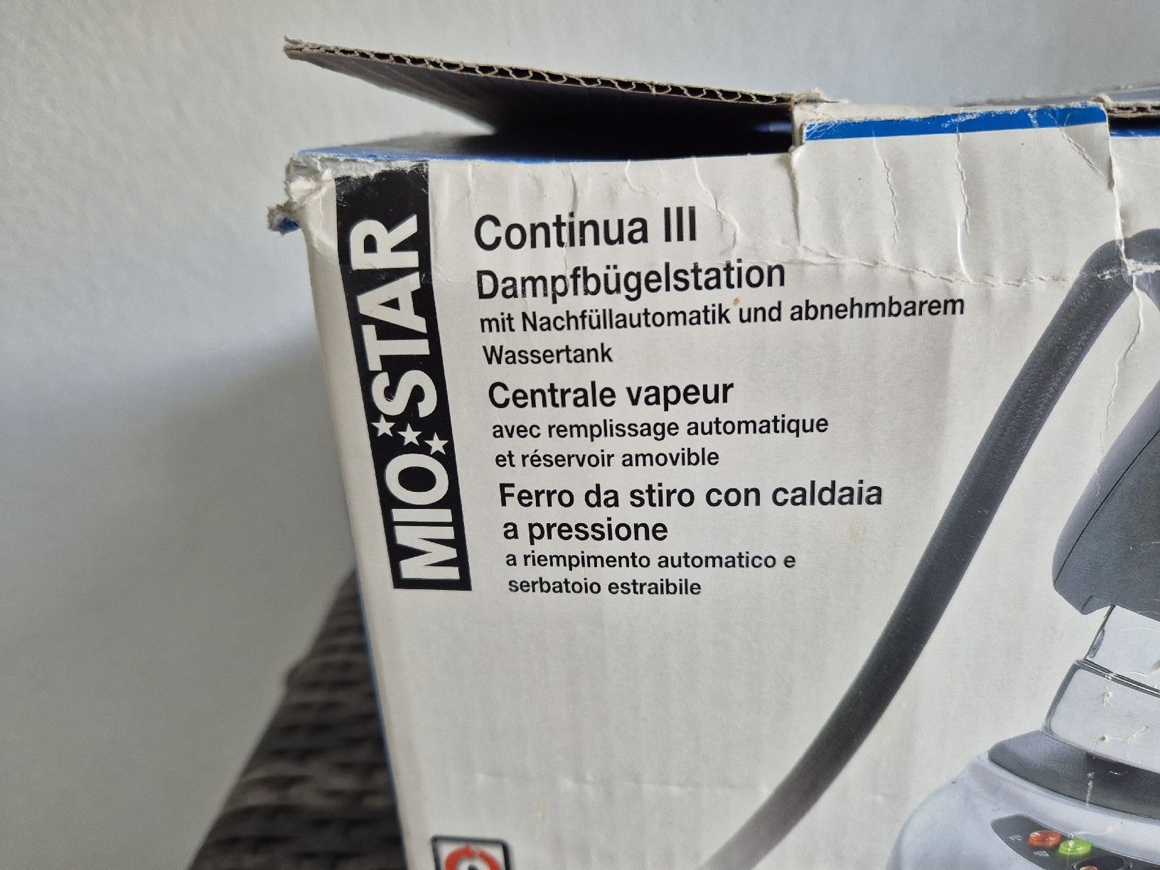 Mio Star Ferri da stiro: MIO STAR Continua III Dampfbügelstation – Usato da Zweisimmen venduto da Kleindietwil 1