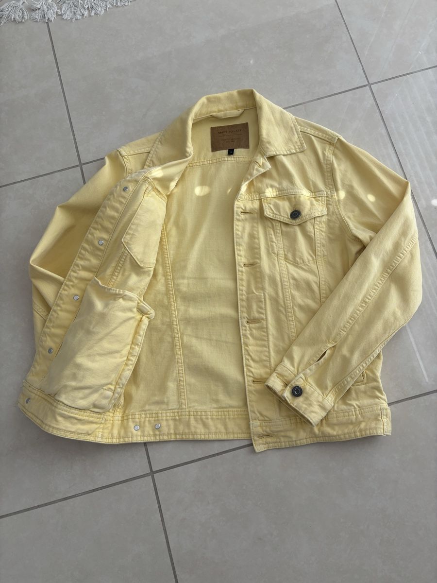 Giacche: Jeansjacke Gelb, Grösse S – Nuovo (secondo la descrizione) da Rothenburg venduto da Aioli 1