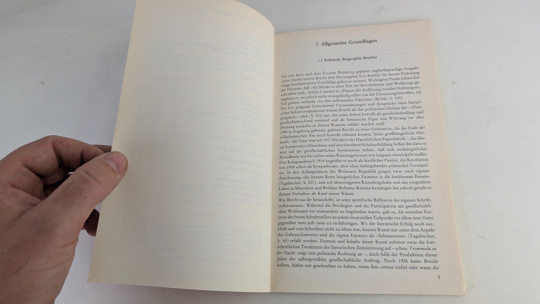 Libri: Mutter Courage – Interpretation, 1985 Dieter Thiele – Usato da Zürich venduto da 1.Simon 5