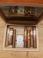 Zigarrenbox als Humidor inkl Zigarren 