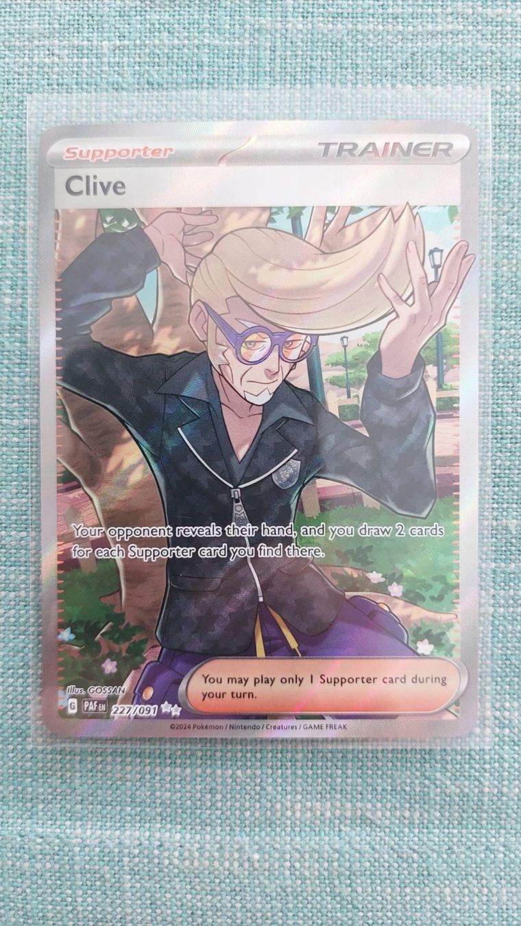 Pokémon Carte collezionabili: Clive Fullart Paldean Fates – Nuovo (secondo la descrizione) da Bellinzona venduto da Pagur