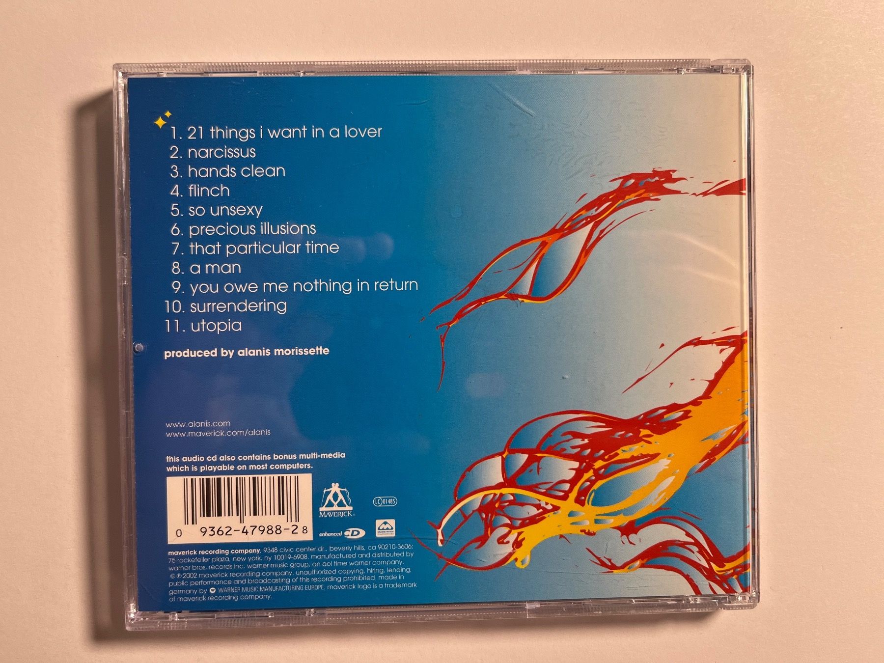 CD: CD Alanis Morissette- under rug swept – Usato da Merenschwand venduto da katerchen01 2