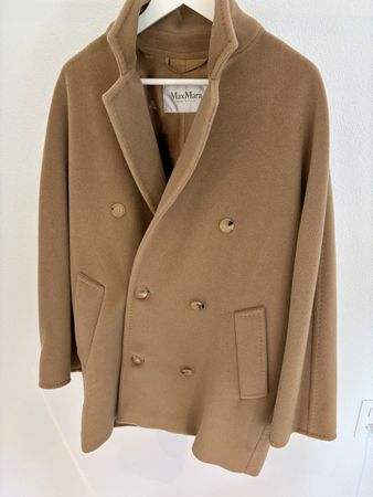 Max Mara Icon Mantel kurz – Camel – Gr 38 - NEUWERTIG