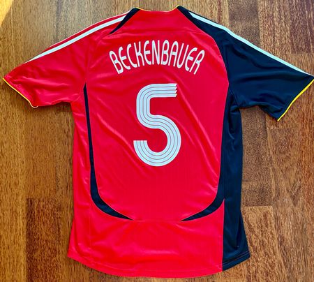 Deutschland Away Shirt - 2006 - mit Print Beckenbauer
