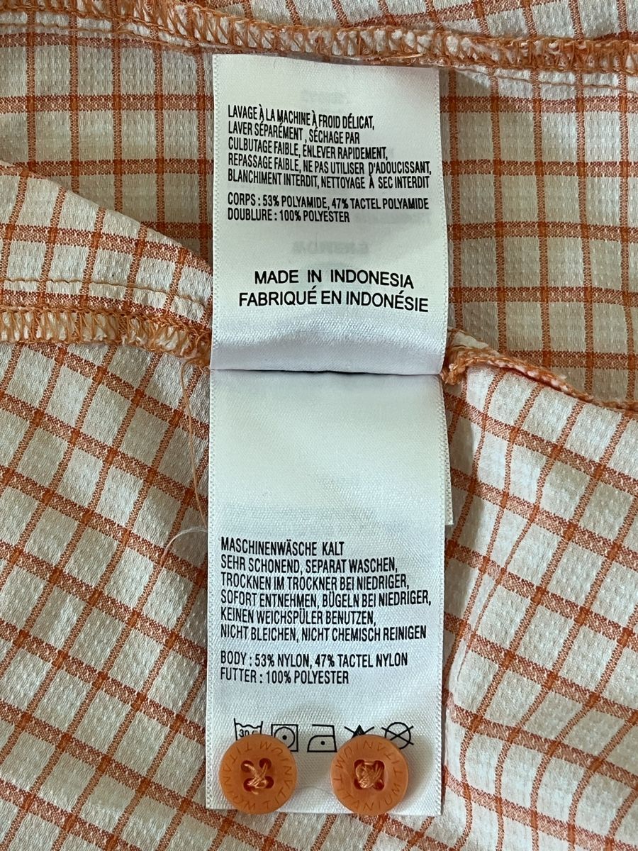 Columbia Camicette: Chemisier orange/blanc Columbia – Nuovo (secondo la descrizione) da St. Prex venduto da Nikolletta 9