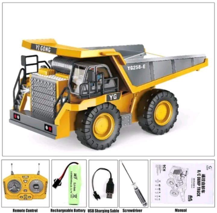 Modellismo RC: Rc Modellauto Bagger Muldenkipper Bulldozer – Nuovo e nell'imballaggio originale da Weinfelden venduto da Zalero 5