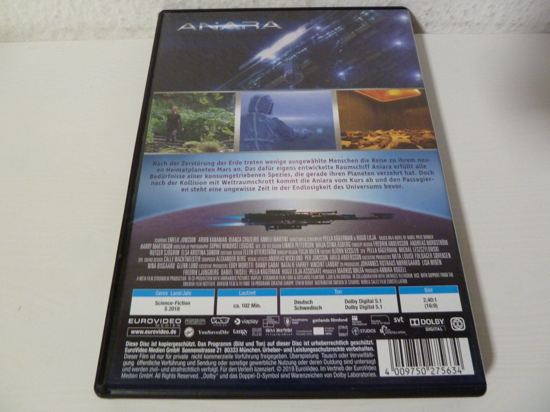 Tutti i DVDs: Aniara  [DVD] – Usato da Abtwil SG venduto da Pfusius 1
