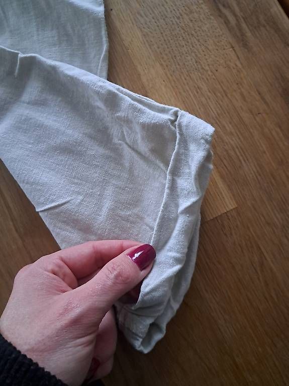 Mamalicious Pantaloni: Umstands-Leinenhosen Grösse M – Usato da Uhwiesen venduto da Marthalen02 1