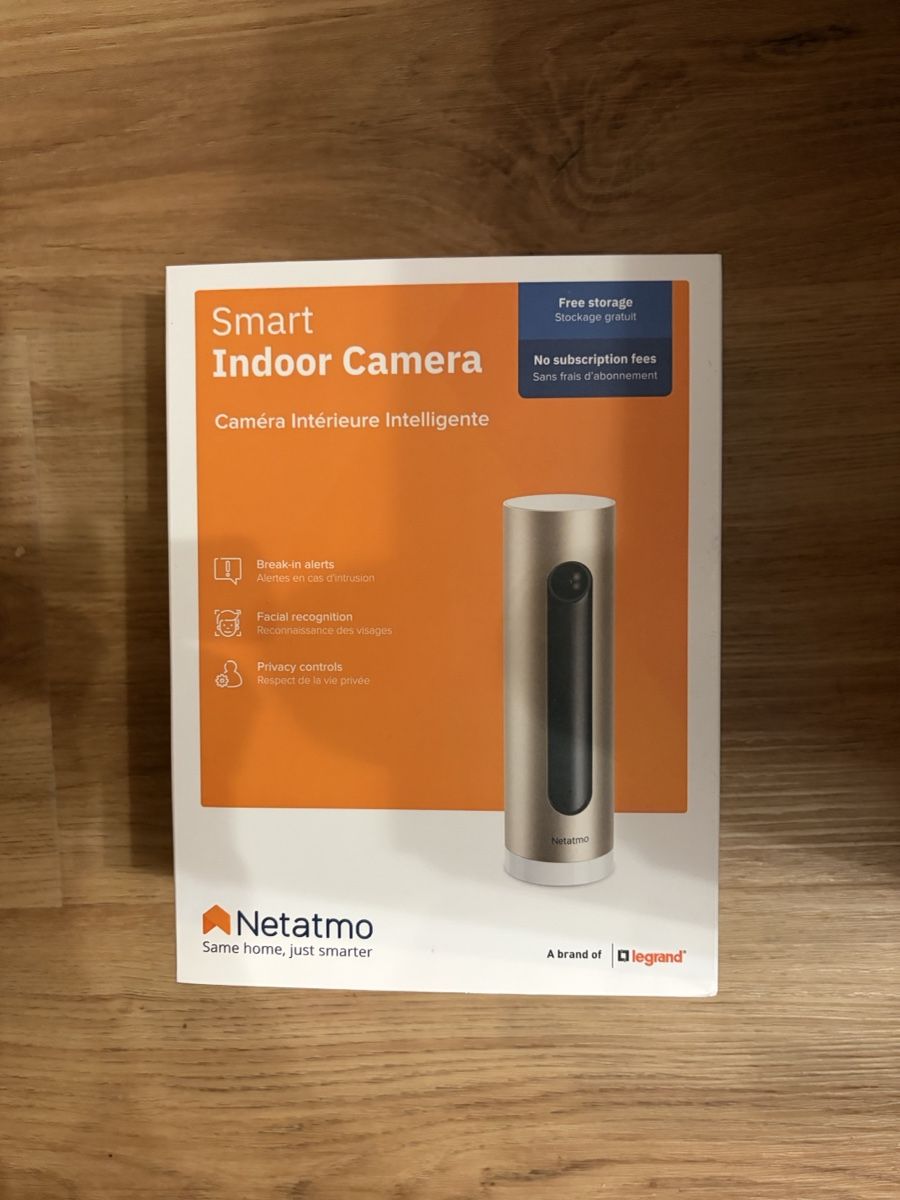 Netatmo Alarmanlagen: Netatmo Smart Indoor Camera (Fabrikneu) – Neu und originalverpackt aus Aeschi SO von Bluemail
