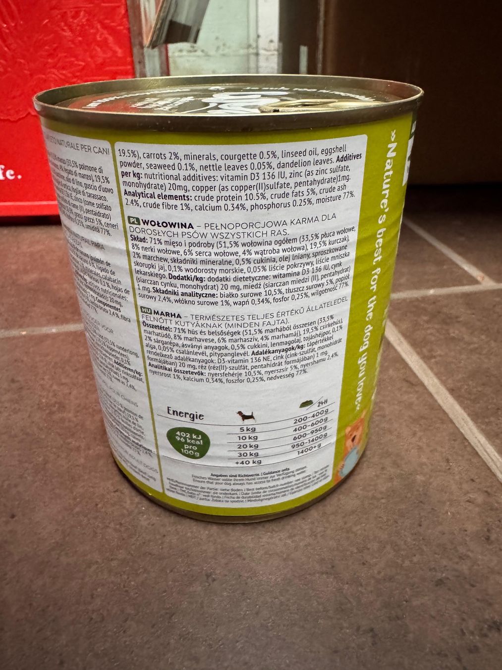 Futter: WOW Hundefutter Dosen Nassfutter verschiedene Sorten – Neu (gemäss Beschreibung) aus Sevelen von Heinz996 4