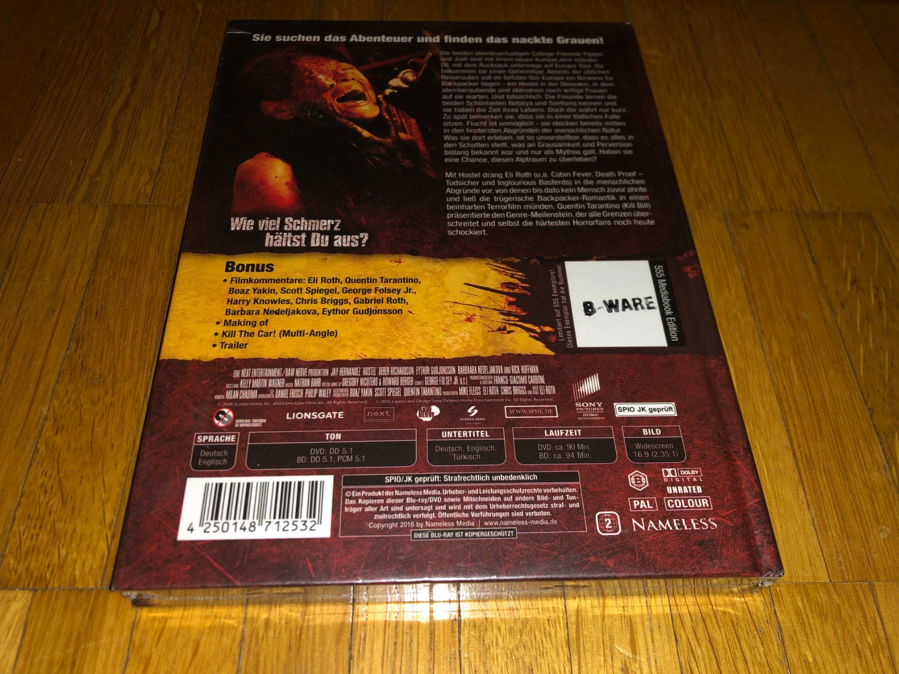 Tous les DVDs: Hostel - MEDIABOOK - B-WARE - UNRATED – Neuf avec emballage d'origine à Basel par havsok 1