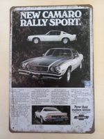 Chevrolet Camaro Blechschild