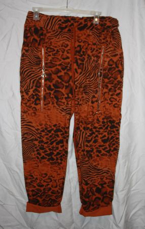 gemusterte Schlupfhose Gr.46