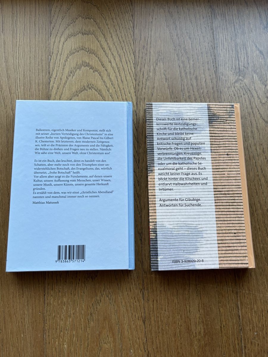 Libri: Theologische Apologetik – Usato da Läufelfingen venduto da Seraphim13 1