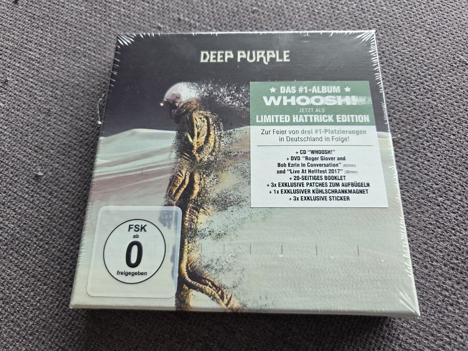 CDs: DEEP PURPLE - Whoosh limited edition Cd + Dvd + extra – Neu und originalverpackt aus Troistorrents von Syrocks