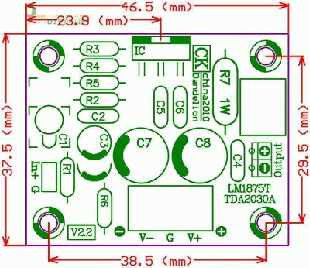 Amplificatori: Audio-Verstärker Audio 20W Mono Bausatz – Nuovo e nell'imballaggio originale da Aadorf venduto da CitySun 3