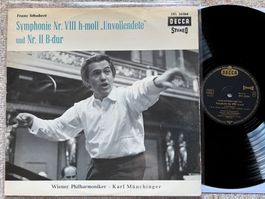 Schubert Symph. 8 Unvollendete Decca SXL 20066 Münchinger 🛀