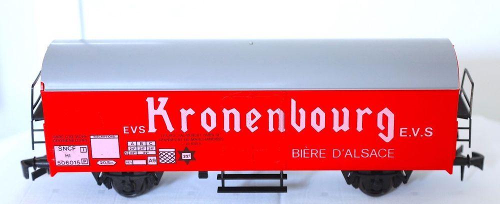 WAGON MARCHANDISE KRONENBOURG Portes Coulissantes Lima Ho Réf 146635609254