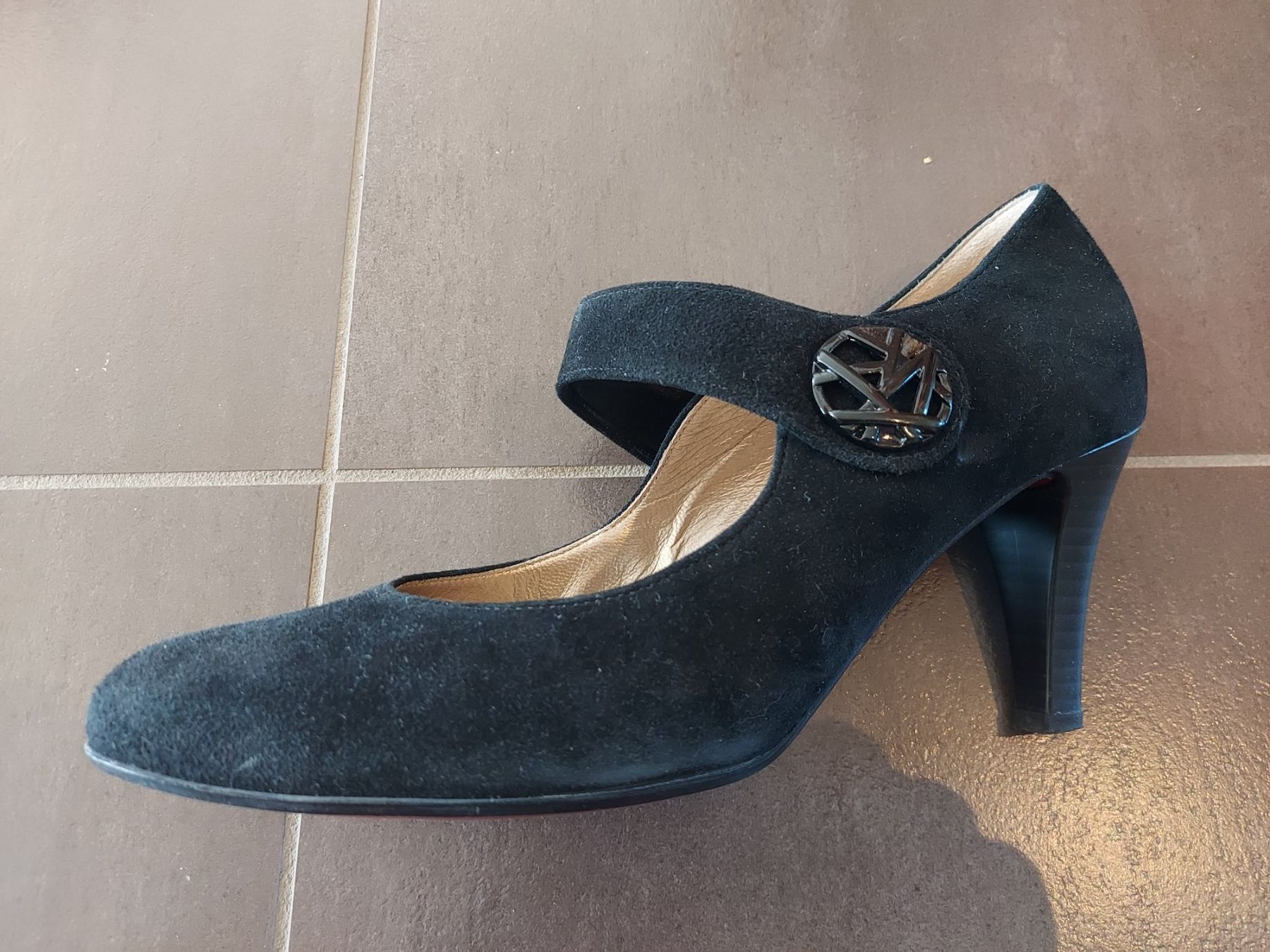 Gabor Scarpe da donna: Chaussures cuir noires gabor taille 5, taille 38 – Usato da giez venduto da sylronorid 1
