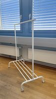 Garderobenständer Rollen Weiss Kleiderständer gebraucht