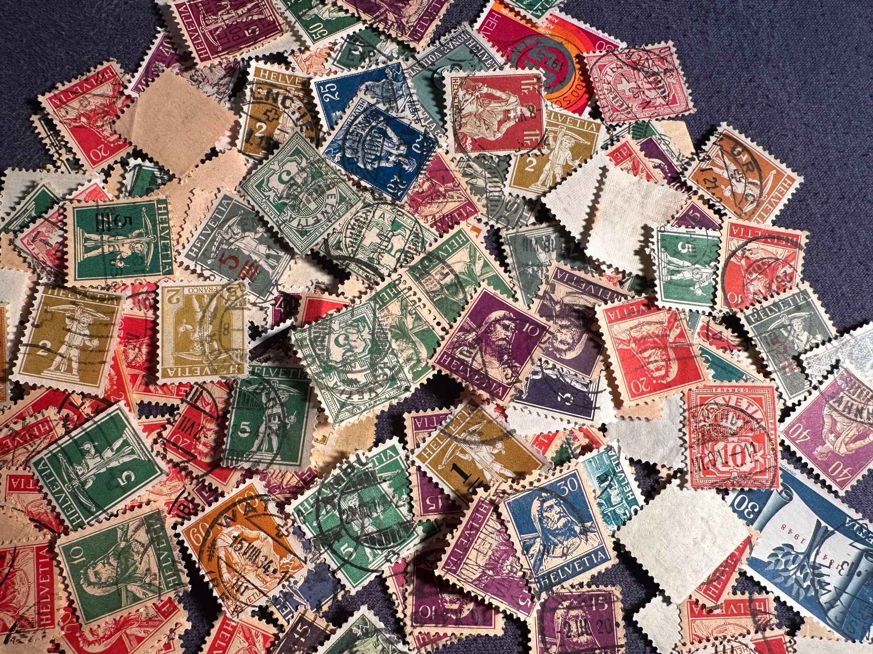 Tous les timbres: Briefmarken Altschweiz CH – D'occasion à Stettfurt par 2442 2